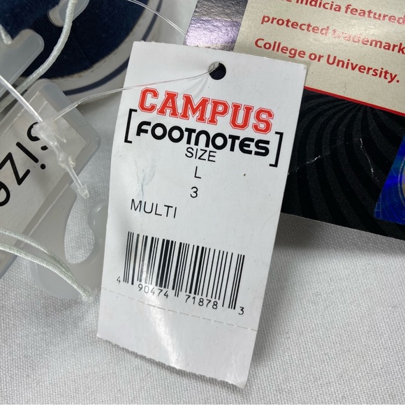 UNC Tarheels Slip-On Infant Shoes Size 3 Campus Footnotes - Picture 10 of 11